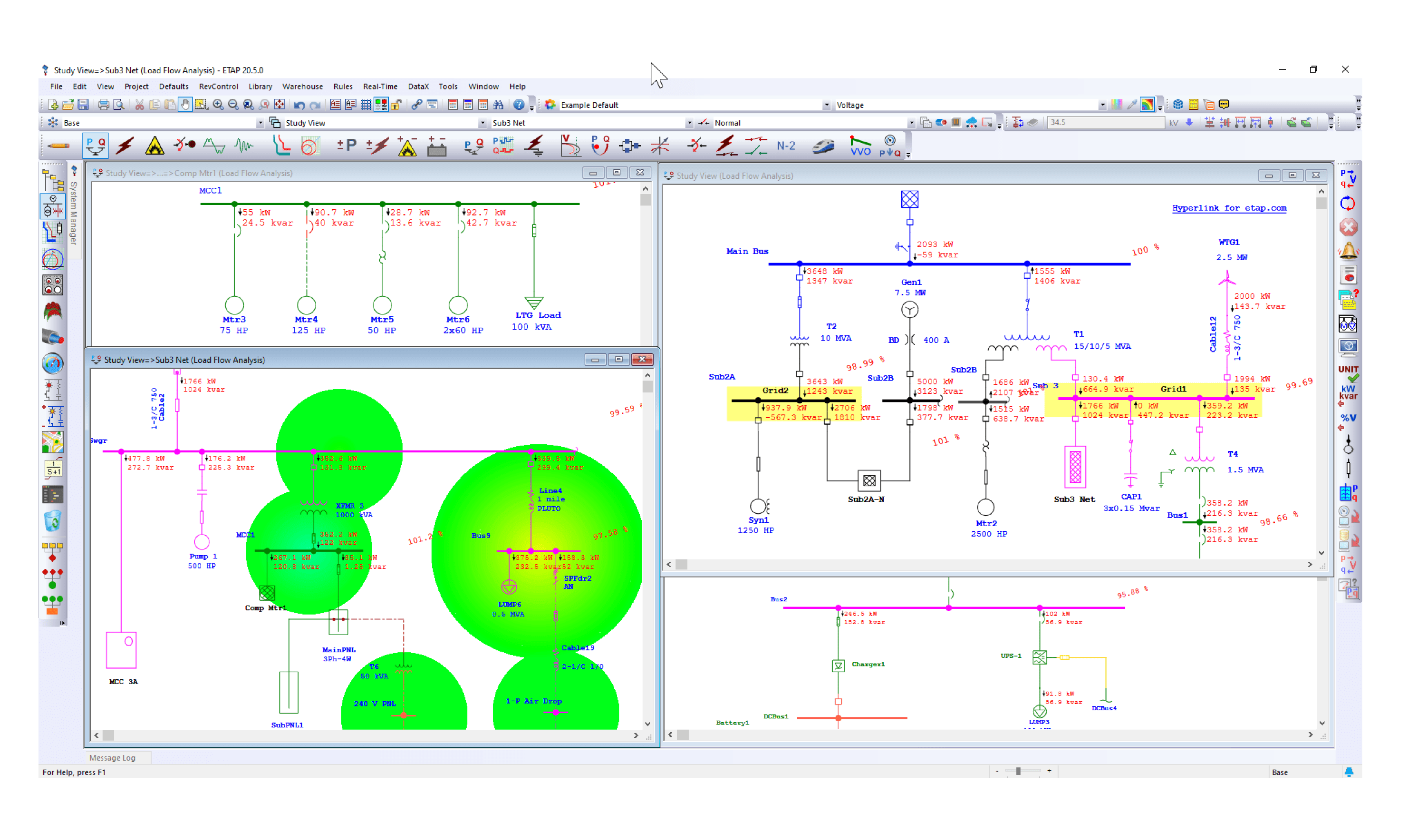 ETAP Load Flow